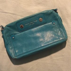 Marc by Marc Jacobs Vintage Blue Zippered Crossbody